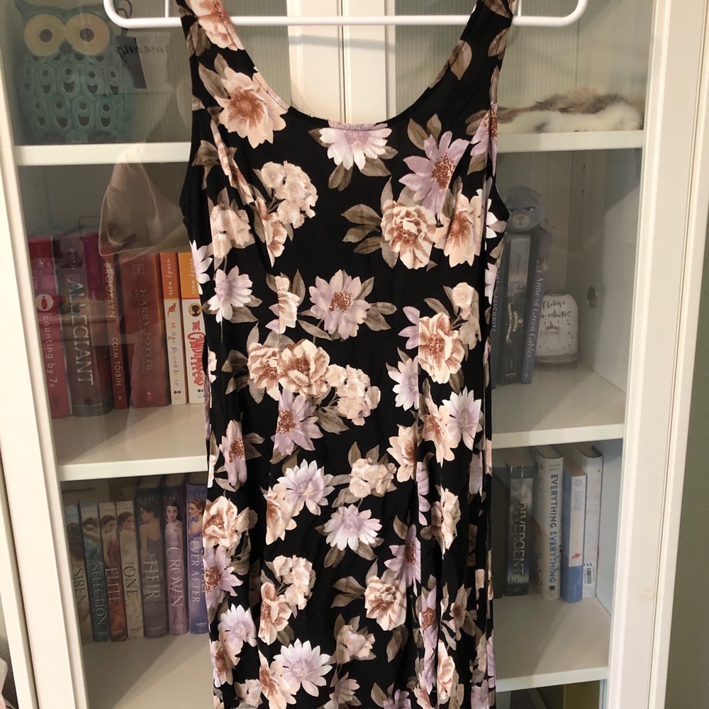 F21 floral dress